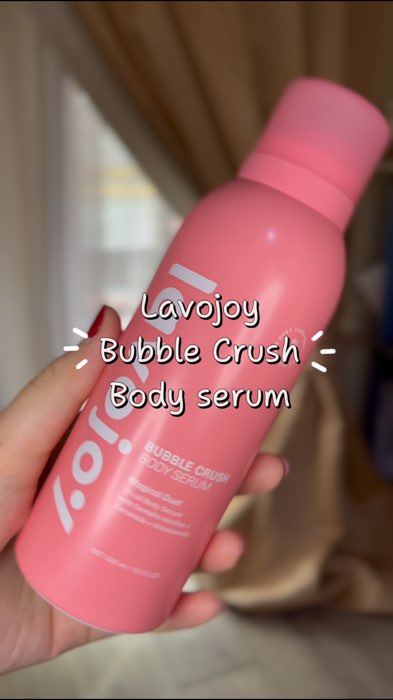 #lavojoybodyserum #lavojoy #lavojoybodycare #bodycare #bodylotion #bodyserum #lavojoybubblecrushbodyserum