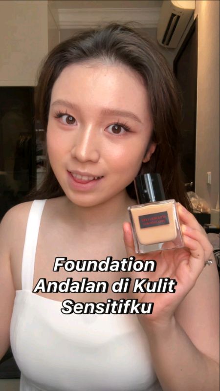 andalan pas event 🖤 #foundation #complexion #shuuemura #foundationhighend #highendmakeup #makeup #makeuptutorial #sensitiveskin#kulitsensitif