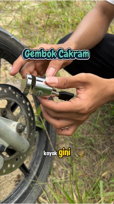 Gembok anti maling motor#RacunShopee #SpillBawaBerkah #GratisOngkirRP0 #ShopeeCOD #gembokcakram