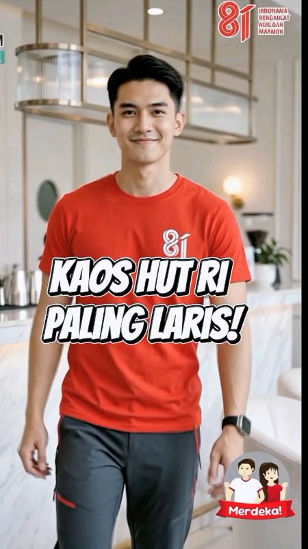 KAOS OFFICIAL HUT RI KEREN #Kaos17Agustus #KaosHUTRI #KaosKemerdekaan #KaosMerahPutih #KaosOfficial #KaosPanitia #PanitiaLomba #SpillBawaBerkah