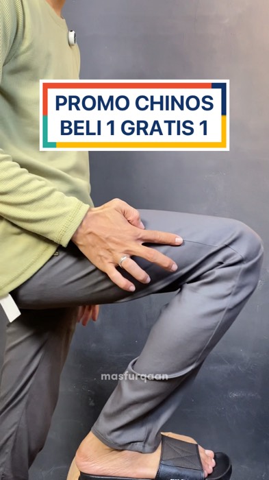 Celana Chinos Viral Promo #ViralDiShopeeVideo #ShopeeLook #ShopeeFashionHaul #GakNyeselBeliIni #GratisOngkirRP0 #celanachino #celanamurah