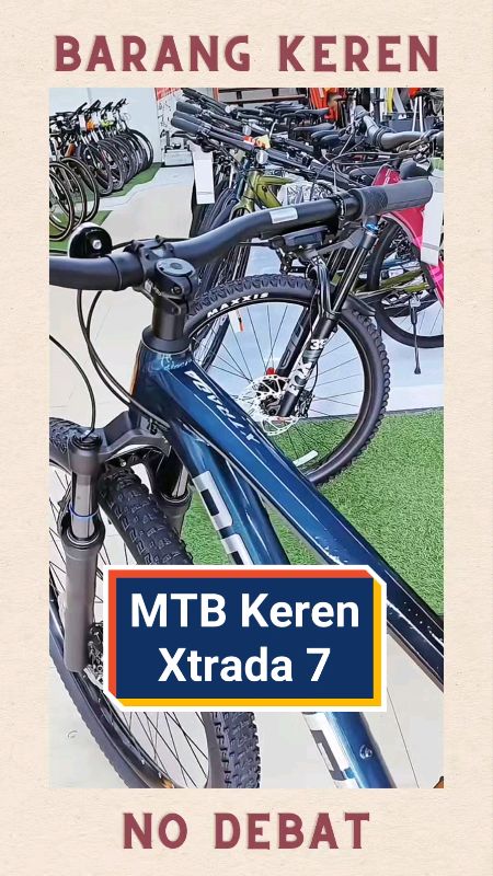 sepeda gunung mtb keren xtrada 7 terbaru #ShopeeLook #ShopeeFashionHaul #RacunShopee #polygonbike #sepedagunung #sepedagunungmtb #sepedagunungterlaris