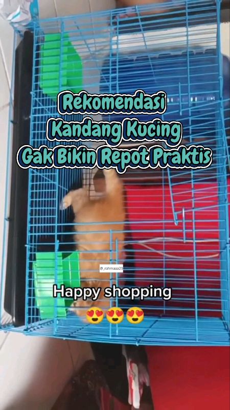 KANDANG KUCING💗 #kandangkucing #kandang  #_rahmaaa23 #cuabtanpabatas #RacunShopee #PromoNonStop #DiskonRacunShopee #shop #fyp #BrandFavoritAku