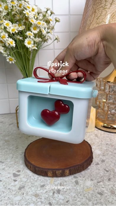 tempat penyimpanan lipstik gemesh💄 #lipstickstorage #lipstickorganizer #tempatlipstik #SpillRacunShopee #ShopeeLook