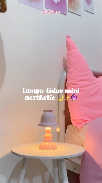 Kecil tapi bikin kamar auto cozy + aesthetic #lamputidur #lamp #homedecor  #roomdecor #RacunShopeeCheck