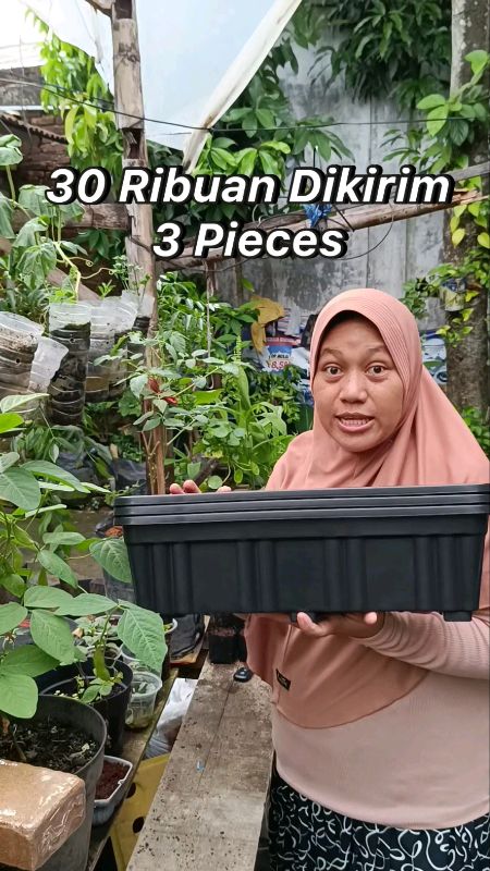 30 ribuan dikirim 3 pcs pot Alpen #RacunShopeeCheck #SpillBawaBerkah #ViralDiShopeeVideo #PastiMurahDiShopee #berkebun #potalpen #potpanjang #murah