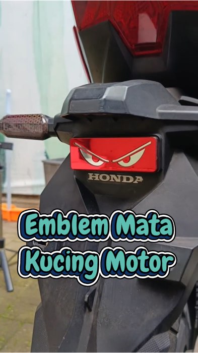 Emblem Reflektor Mata Kucing Universal Semua Motor #emblem #emblemreflektor #emblemmatakucing #matakucingmotor #emblemmatakucingmotor #matakucingvario