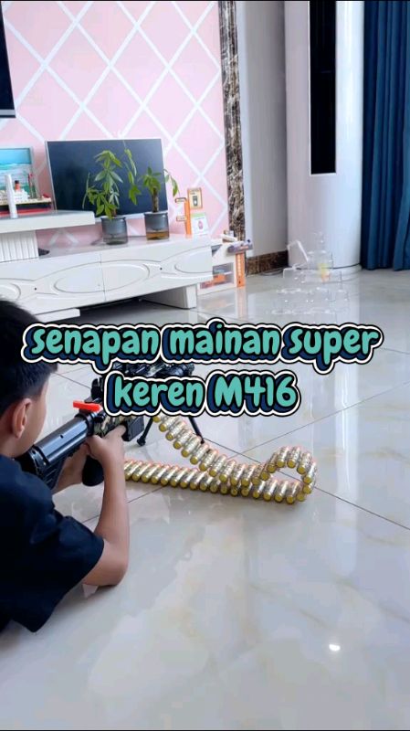 senapan mainan super keren M416 #senapanmainan #senapanmainananak #mainananakmurah #RacunShopee #SpillBawaBerkah #ShopeeReview #diskon20persen