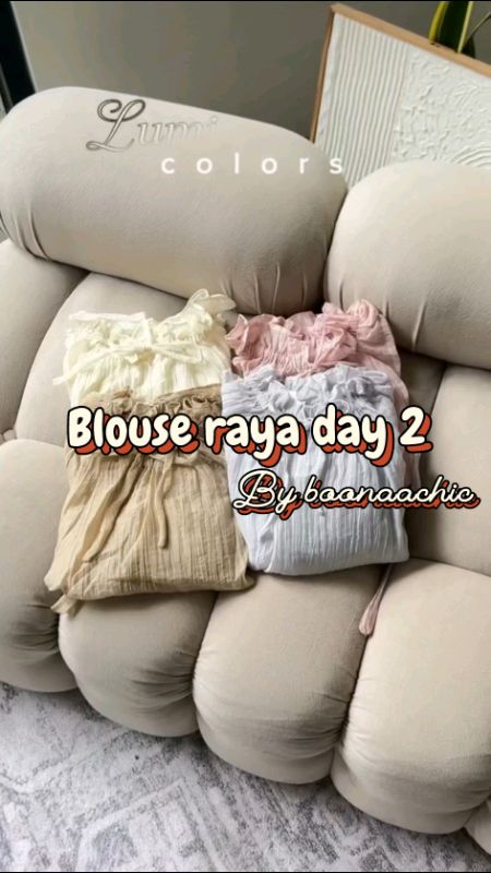 #11shopeegajiansale #blouseraya #boonaachic