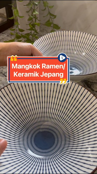 Ramen hangat+mangkok keramik Jepang=perfect combo 🍜 #PromoNonStop #DiskonRacunShope #shopeevideo #mangkokkeramik #mangkokramen