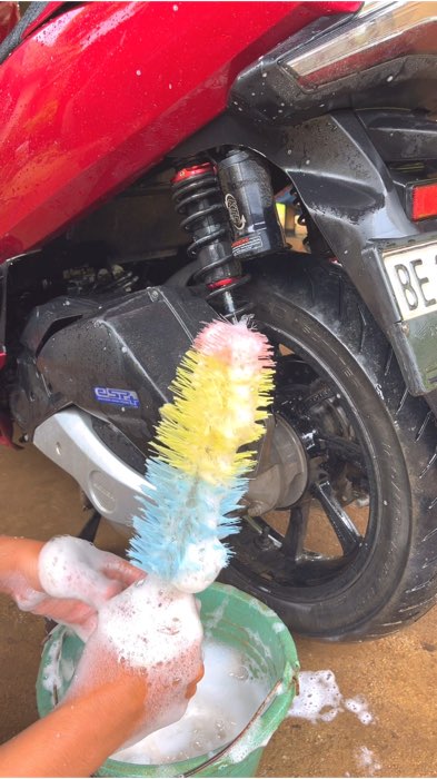 wheel brush sikat cuci motor serbaguna #wheelbrush #sikatcucimotor #cucimotor