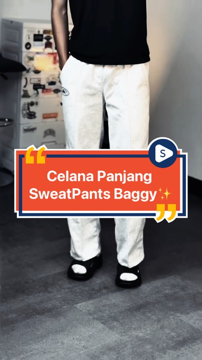 #swetpants #swetpantskorea #SwetpantsBaggy #OOTDFashionShopee #RacunShopee #Diskon50Persen #ViralDiShopeeVideo