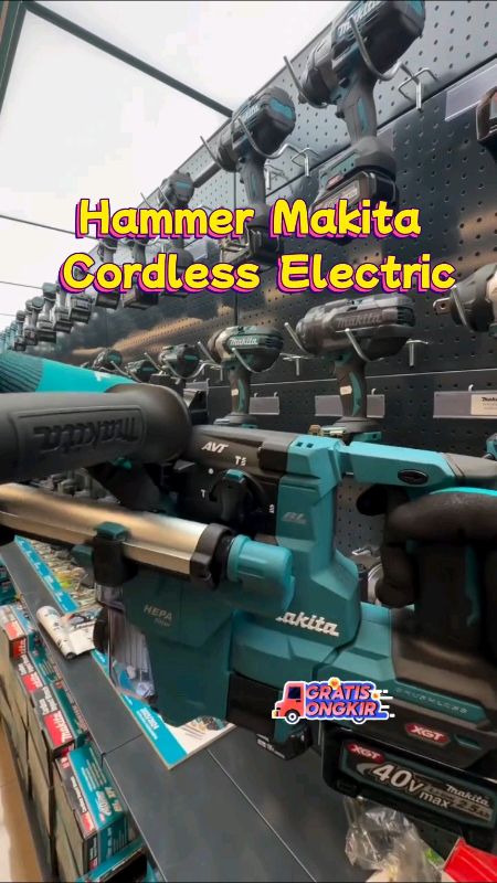 Hammer Makita Cordless Electric #RacunShopee #SpillRacunShopee #DiskonRacunShopee #GratisOngkirRP0 #ViralDiShopeeVideo #PromoNonStop #GakNyeselBeliIni