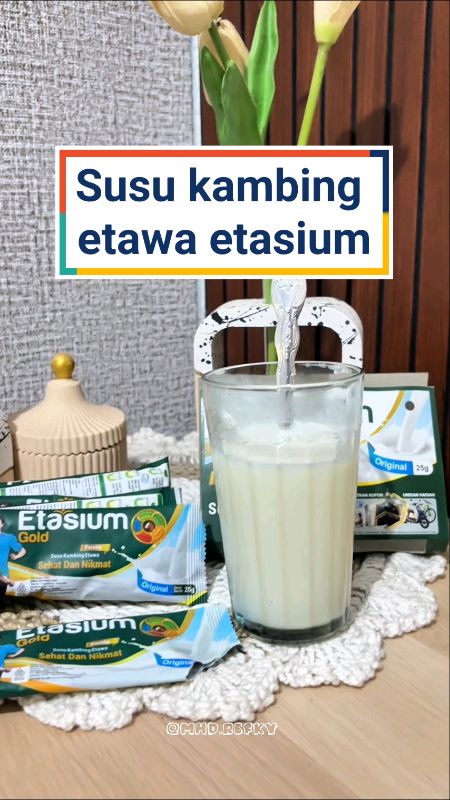 🐾😻😽🐱#etasium #etasiumoriginal #susukambing #susukambingetawa #susukambingetawabubuk #susukambingsachet #susuetasium #goatmilk #RacunShopee #fyp
