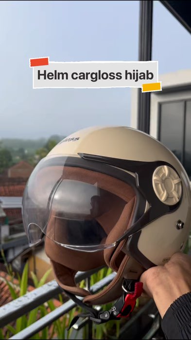 Helm viral cargloss hijab✨🥰#helmbogo #carglosshelmets #carglosshijab #helmsni #helmviral #helmhijab #shopeevideo #ShopeeLook #RacunShopeeCheck #Viral