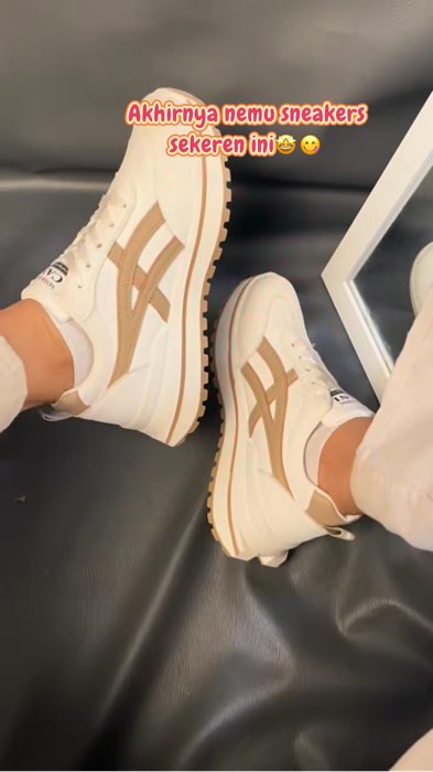 keren bgt dipake jalan😭🤩 #RacunShopee #ShopeeHaul #sneakers