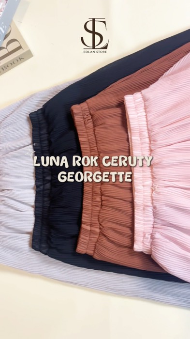 Plisket model tulip dari edlan store siap membersamai ramadhan dan hari rayamu❤️ #rokceruty #rokplisket #edlanstorebandung #fyp #ootdramadhan #ootdrok