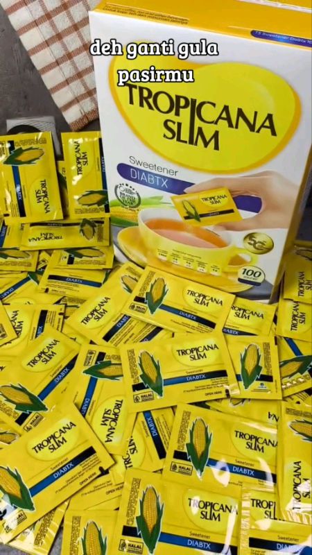Tropicana Slim Diabtx Sweetener. #tropicanaslim #tropicanaslimdiabtx #pemanisalami #SpillBawaBerkah #RacunShopee #PromoNonStop #TermurahDiShopee