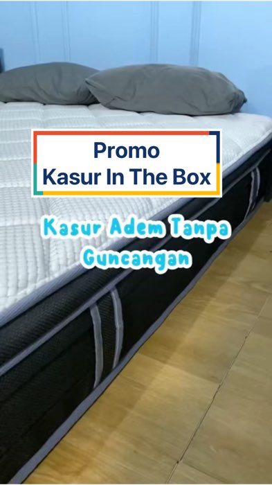 Promo Kasur In The Box #inthebox#intheboxkasur#intheboxspringbed#SpillRacunShopee#SpillBawaBerkah#ViralDiShopeeVideo#GratisOngkirRP0#DiskonRacunShopee