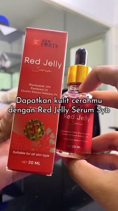 Niacinamide nya 10% 😭 #redjelly #redjellysyb #sybredjelly #serumredjelly #serumredjellyforte #redjellyserum #redjellyserumsyb #serumwajah