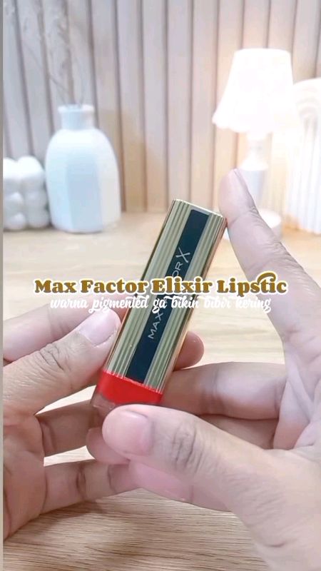 Max factor colour exilir lipstick #ShopeeCOD #ShopeeVideoCreator #RacunShopeeCheck #RacunShopee #ShopeeReview #ShopeeVideo #spillbawaberkah👉 #Shopee
