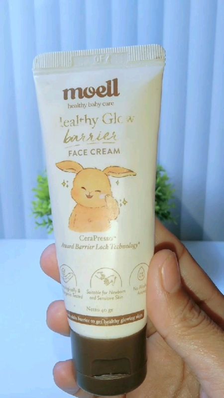✨ “Pipi Anak Merah? Coba Ini Moms!” moell face Cream 👶#peralatanbayi #perawatanbayi #bayiglowing #moellskincarebaby #moellskincarebayi