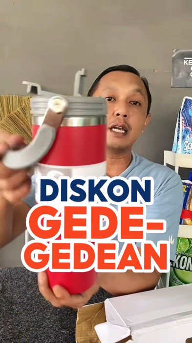 Tumbler Murah Kekinian #DiskonRacunShope #RacunShopeeCheck #SpillBawaBerkah #ShopeeCOD #PromoNonStop #tumblerstainless #tumblermurah #botolminum #fyp