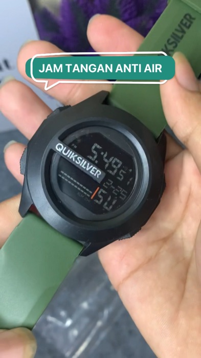 Jangan tangan pria digital Quocksilver tahan air #quicksilvermurah #jamtangandigitalantiair #jamtanganantiairmurah #RacunShopee #FashiondiShopee