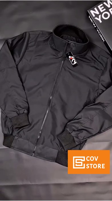 SKM Jaket Bomber Parasut Tahan Air S-2XL #jaketbomber #jaketparasut  #jacketwaterproof #shopeemurahlebay
