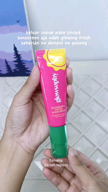 tinted Sunscreen udah kaya foundation #tintedsunscreen #ViralDiShopeeVideo #RacunShopee #ShopeeBeautyHaul #ShopeeCOD