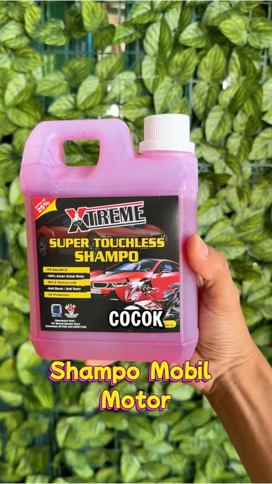 Shampo motor 1 liter touchless tanpa sentuhan #shampomotor #shampomobil #shampokendaraan #sabuncucimotor