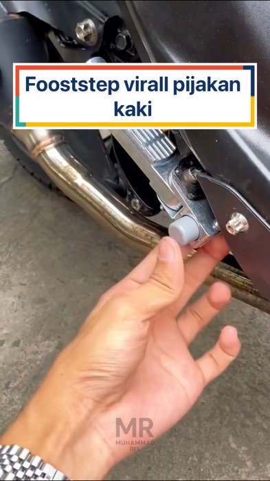 Footstep Front / Foot Step Depan Lipat Pijakan Kaki Depan Universal Sepeda Listrik 1 Set Pijakan Kaki Depan#fooststepfront#pijakankakimotor#fyp#viral