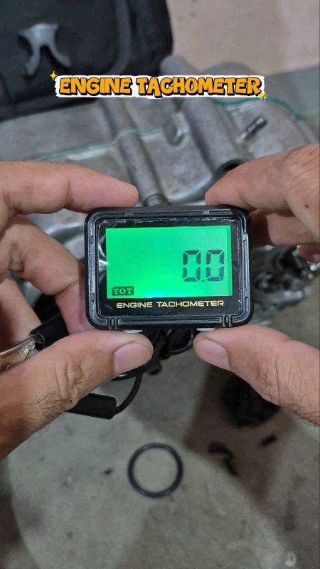 Saran saya kalau mau setting mesin ad patokan TACHOMETER pengukur putaran mesin #tachometer