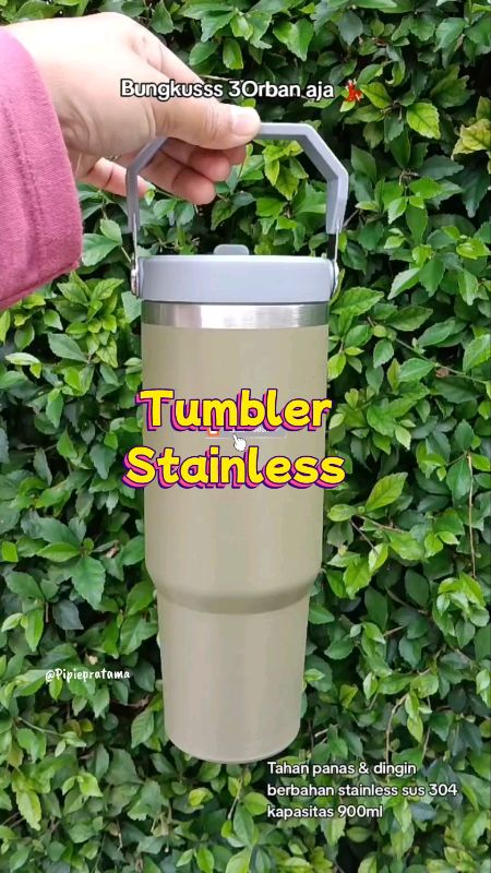 Tumbler stainless #RacunShopee #GakNyeselBeliIni #GratisOngkirRP0 #DiskonRacunShopee #SpillRacunShopee #ViralDiShopeeVideo #tumbler #tumblerstainless