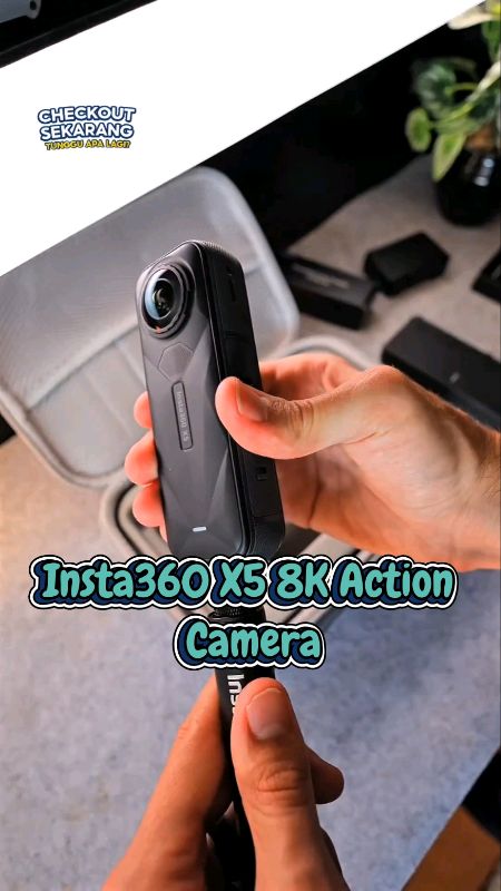 Insta360 X5 8K Action Camera #camerainsta360 #Insta360X5 #ViralDiShopeeVideo #shopeevideo