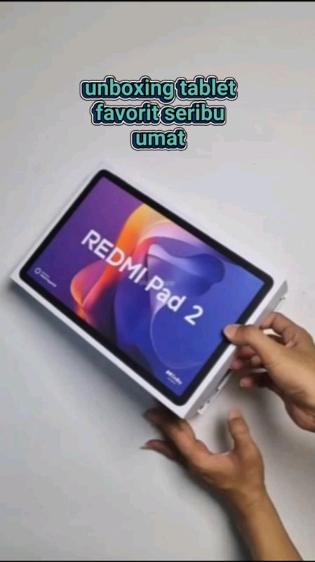 #garansiresmi #redmipad2 #radmipad #tabletmurah #gadget #unboxing #shopeevideo #ShopeeCOD #RacunShopee #fypshopee