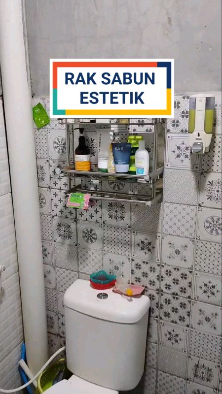 Rak kamwr mandi stainles #ShopeeReview #ViralDiShopeeVideo  #ShopeeVideoCreator #ShopeeCOD #GratisOngkirRP0 #PromoNonStop