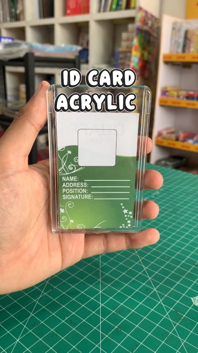 Id card Acrylic #idcard #idcardacrylic #RacunShopee #RacunShopeeCheck #SpillBawaBerkah #keranjangshopee #PromoNonStop