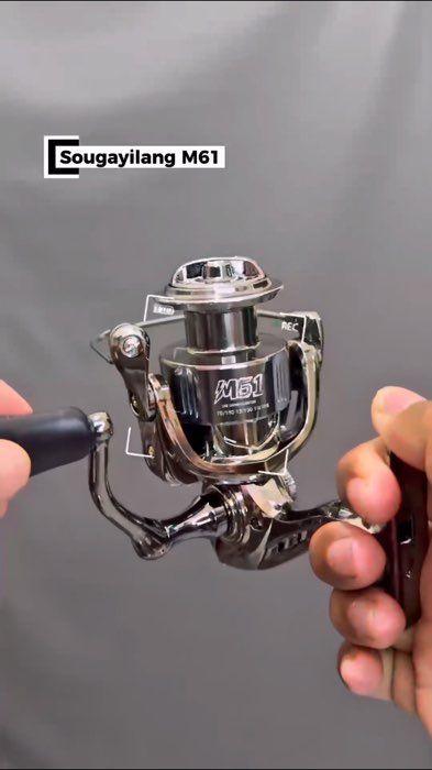 Reel Spinning Sougayilang M61 #sougayilang #sougayilangm61 #reelpancing #reelspinning #reelpancingmurah #reelpancingspinning