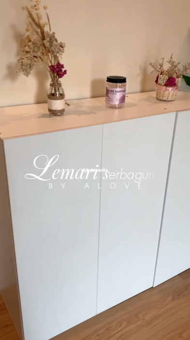 Lemari serbaguna 3 pintu #lemariserbaguna #rakserbaguna