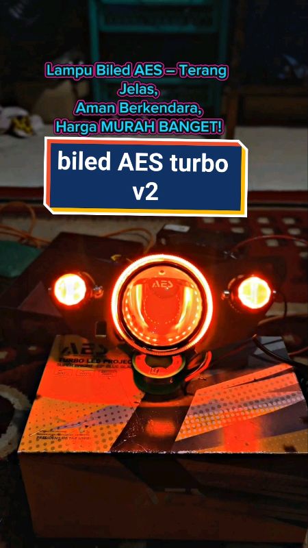 harga terjangkau kwalitas terbaik #aes #Aesturbo #aesturboexperience #biled #biledprojector #ShopeeCOD #RacunShopee