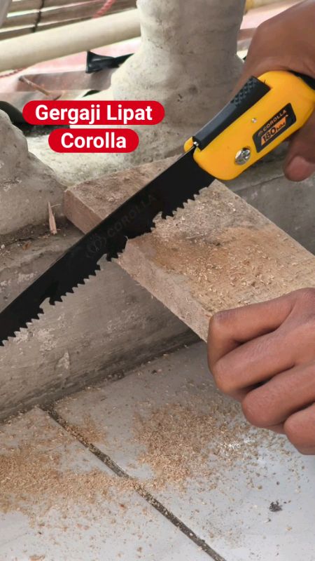 gergaji lipat Corolla #gergajilipat #gergajilipattajam #gergajikayu #gergajirantingpohon #RacunShopee #ShopeeCOD