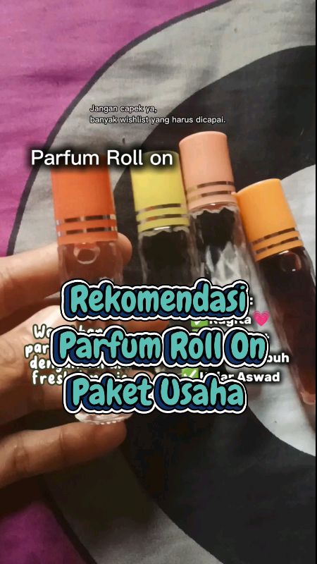 PARFUM ROLL ON💗 #parfum #parfumviral #parfumrollon #ParfumrollonnonAlkohol #parfumrollon7ml #_rahmaaa23 #ShopeeHaul #RacunShopee #PromoNonStop #fyp