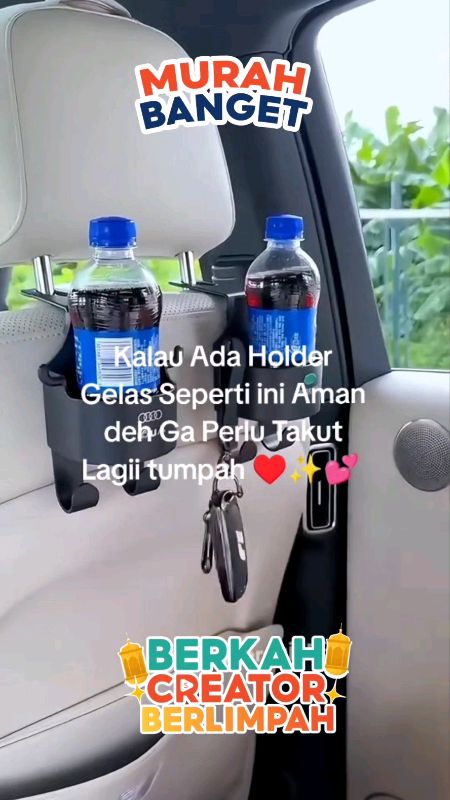 Tempat Botol Mug Minum Mobil Multifungsi mug Cup Holder Praktis Penjepit #RacunShopee #tempatbotolminumdimobil #RacunShopee #RacunShopeeCheck #Shopee♥