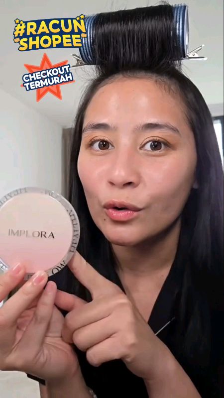Implora glow cushion  favorit Prilly #imploraglowcushion #implorahealthyglowcushion #prillylatuconsina #RacunShopee #ViralDiShopeeVideo