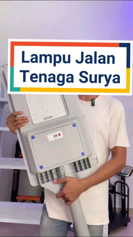 Lampu Jalan Tenaga Surya#lampupjutenagasurya