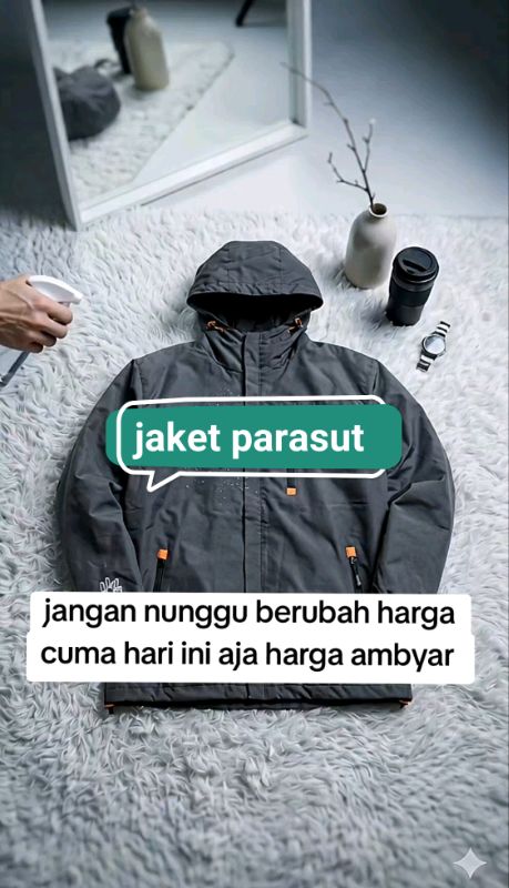 Jaket parasut waterproof #jaketparasut #jaketantiair #jaketdistro #jaketthebojiel #RacunShopee #ShopeeLook #ShopeeBeautyHaul