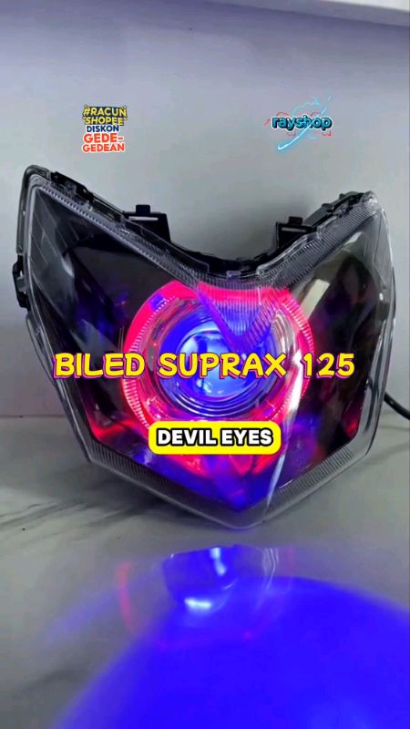 #biledsuprax125 #biledsuprax125batman #biledsuprax125injeksi #headlampsuprax125 #fyp#semuapenggunashoppe #RacunShopee