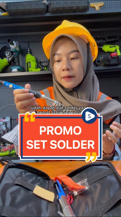 Promo solder satu set #solderlistrik #soldersetlengkap #soldermurah #solderlengkap #PromoNonStop #promo #promoshopee #promoterkini #PromoNontStop