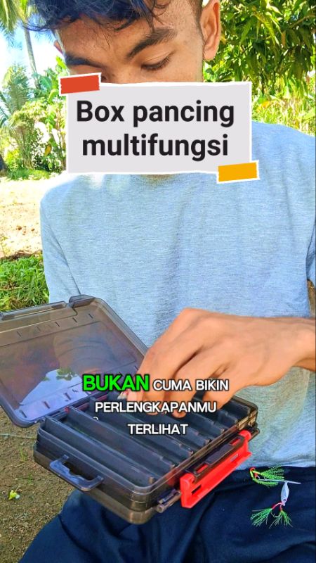 Box lure double #boxlure #boxpenyimpananserbaguna #boxpancing #GakNyeselBeliIni #SpillBawaBerkah #RacunShopee
